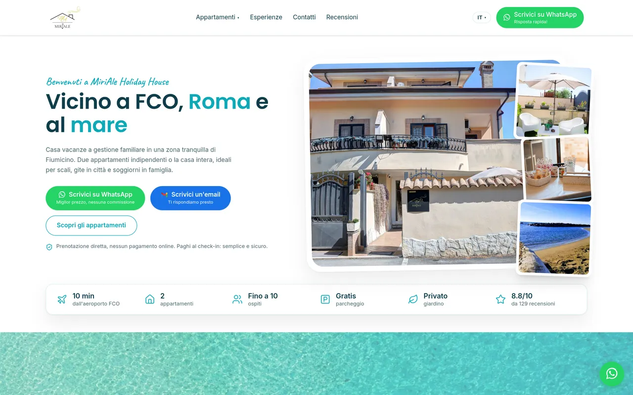 Progetto Miriale Holiday House